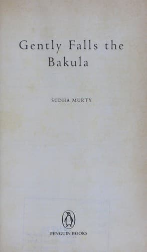 Portada de Gently falls the bakula