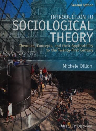 Portada de Introduction to Sociological Theory