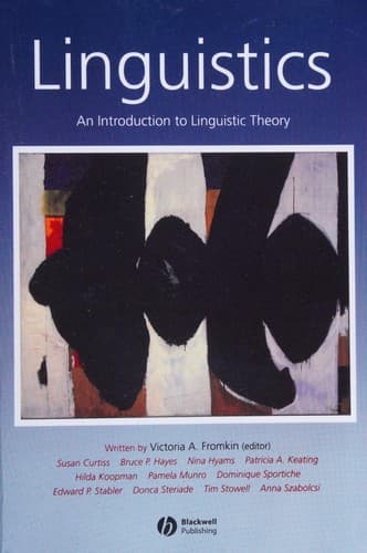 Portada de Linguistics