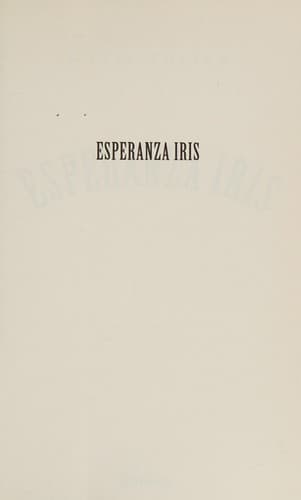 Portada de Esperanza Iris