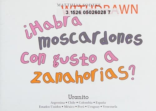 Portada de Habra Moscardones con Gusto a Zanahorias?