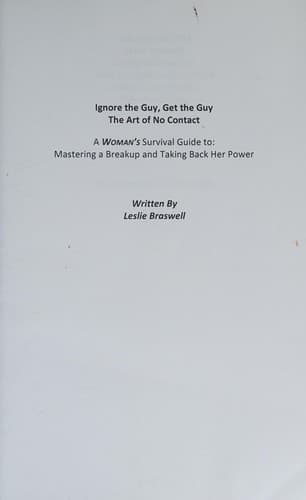 Portada de Ignore the guy, get the guy
