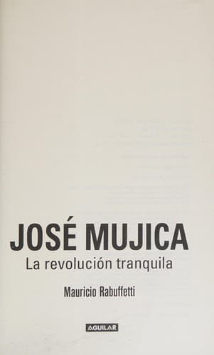 Portada de José Mujica