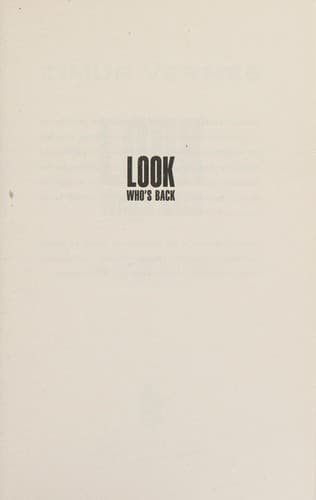 Portada de Look Who's Back