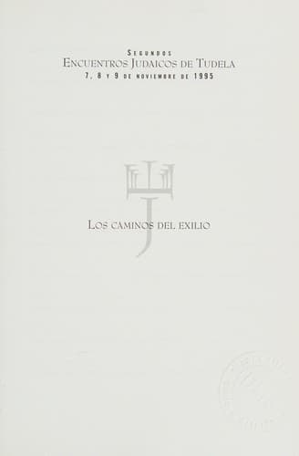 Portada de Los caminos del exilio