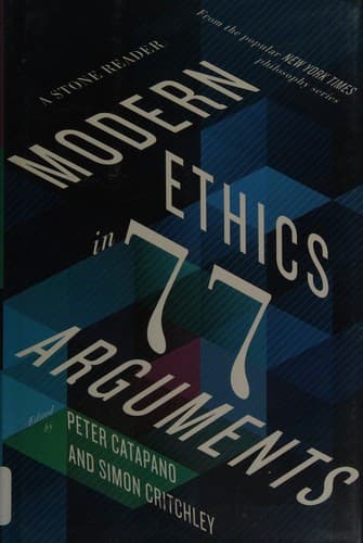 Portada de Modern ethics in 77 arguments