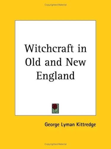 Portada de Witchcraft in Old and New England