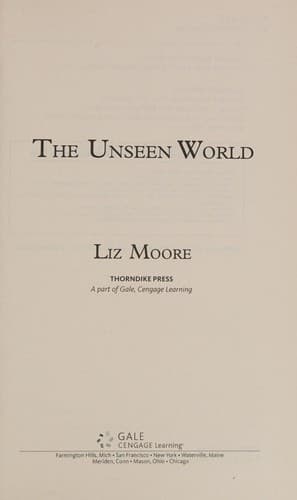 Portada de Unseen World