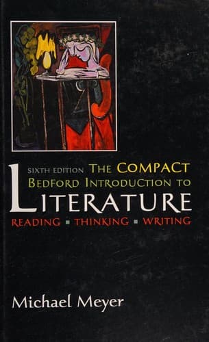 Portada de The Compact Bedford Introduction to Literature