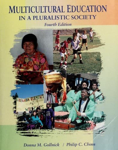 Portada de Multicultural education in a pluralistic society