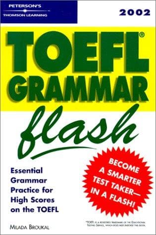 Portada de TOEFL Grammar Flash 2002 (Toefl Grammar Flash, 2002)