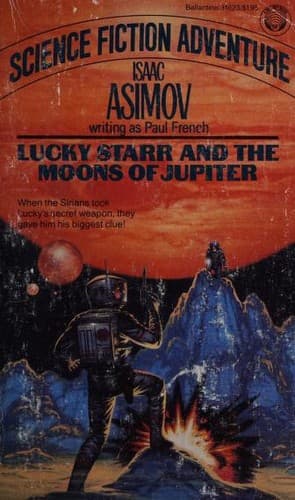 Portada de Lucky Starr and the Moons of Jupiter