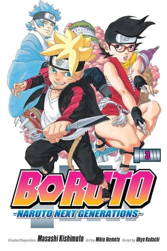 Portada de Boruto 3