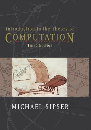 Portada de Introduction to the theory of computation