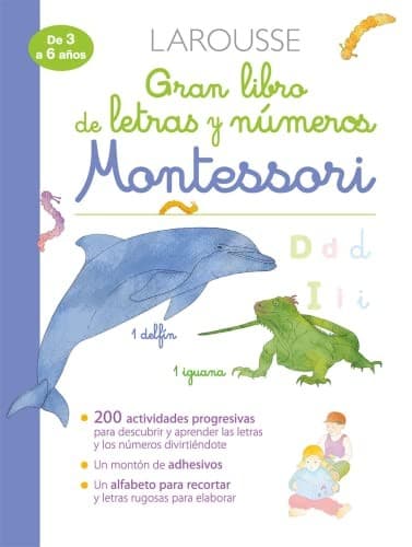 Portada de Gran Libro de Letras y Números Montessori