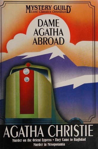 Portada de Dame Agatha Abroad
