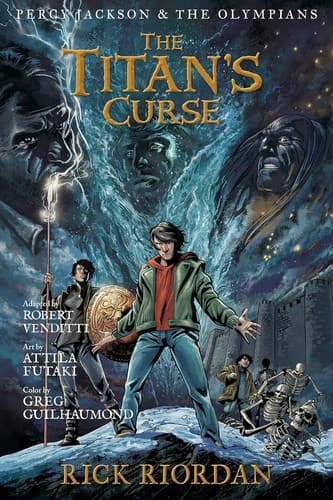 Portada de Percy Jackson and the Titan's Curse