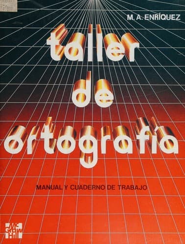 Portada de Taller de ortografia