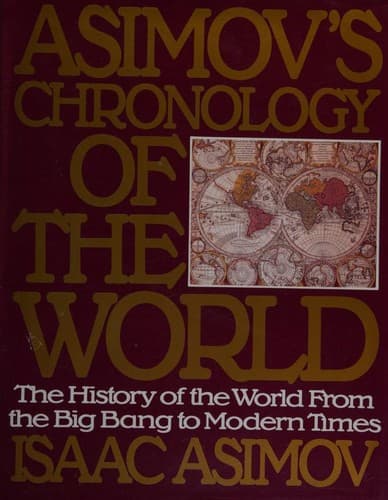 Portada de Asimov's Chronology of the World