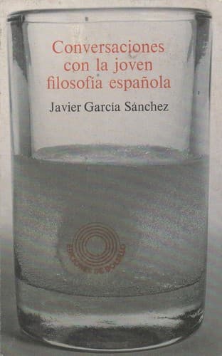 Portada de Conversaciones con la joven filosofía española