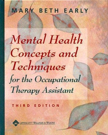 Portada de Mental Health Concepts and Techniques for the Occupational Therapy Assistant
