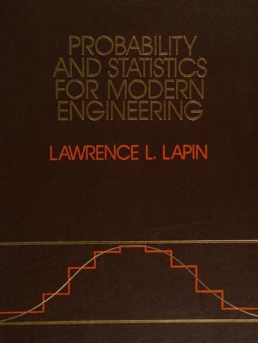 Portada de Probability and statistics for modern engineering