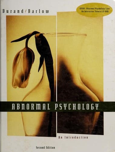 Portada de Abnormal psychology