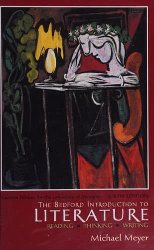 Portada de Bedford Introduction to Literature