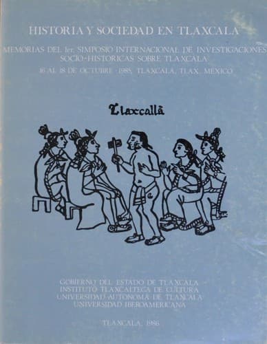 Portada de Historia y sociedad en Tlaxcala