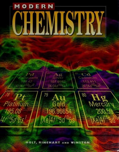 Portada de Modern Chemistry