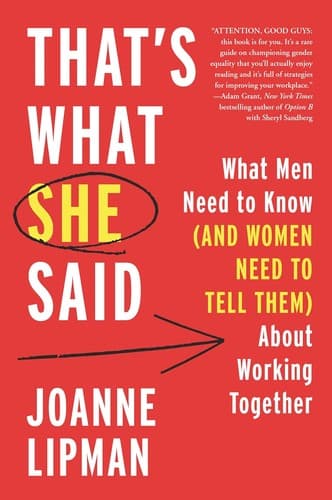 Portada de That's what she said