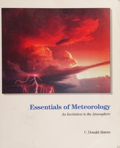 Portada de Essentials of meteorology