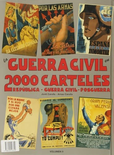 Portada de La guerra civil en 2000 carteles