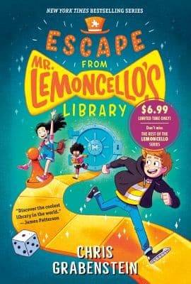 Portada de Escape from Mr. Lemoncello's Library