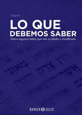 Portada de Lo Que Debemos Saber