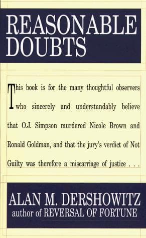 Portada de Reasonable doubts