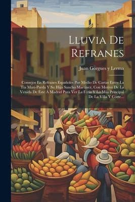 Portada de Lluvia de Refranes