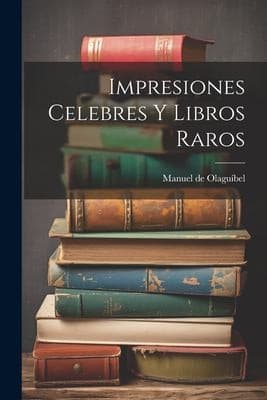 Portada de Impresiones Celebres y Libros Raros