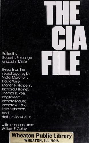 Portada de The CIA File