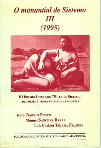 Portada de O manantial de Sietemo III, 1995
