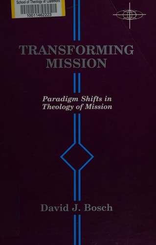 Portada de Transforming mission