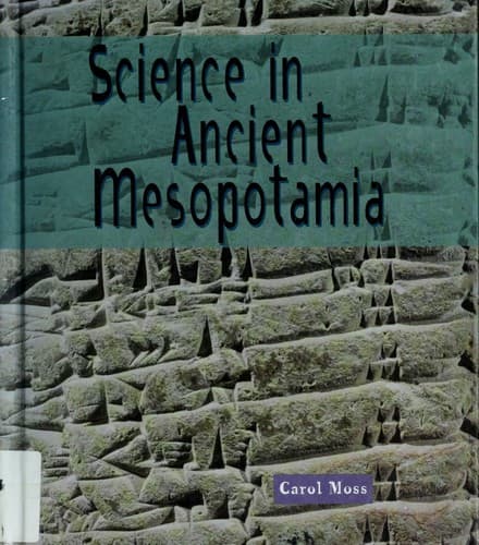 Portada de Science in ancient Mesopotamia