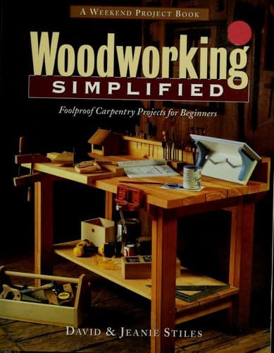 Portada de Woodworking simplified