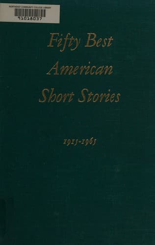 Portada de Fifty Best American Short Stories 1915-1965