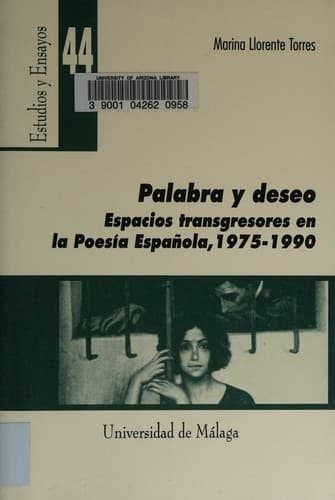 Portada de Palabra y deseo