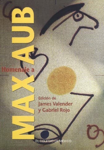 Portada de Homenaje a Max Aub