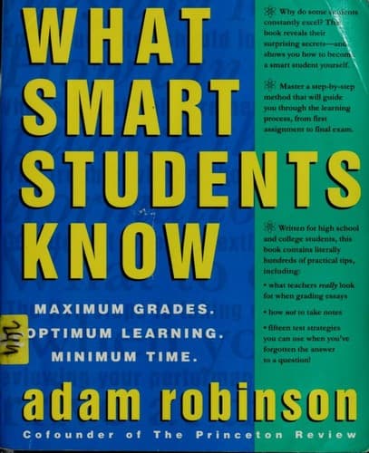 Portada de What smart students know