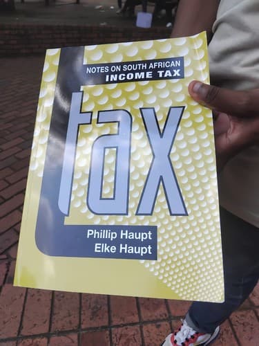 Portada de Notes on South African Income Tax 2025