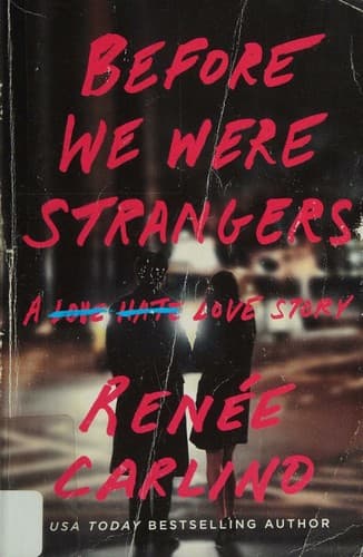 Portada de Before we were strangers