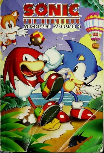 Portada de Sonic the hedgehog archives.